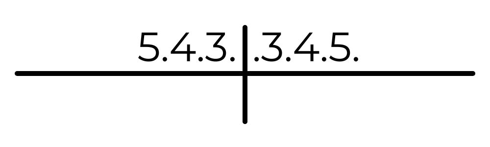 3,4,5 upper jaw table