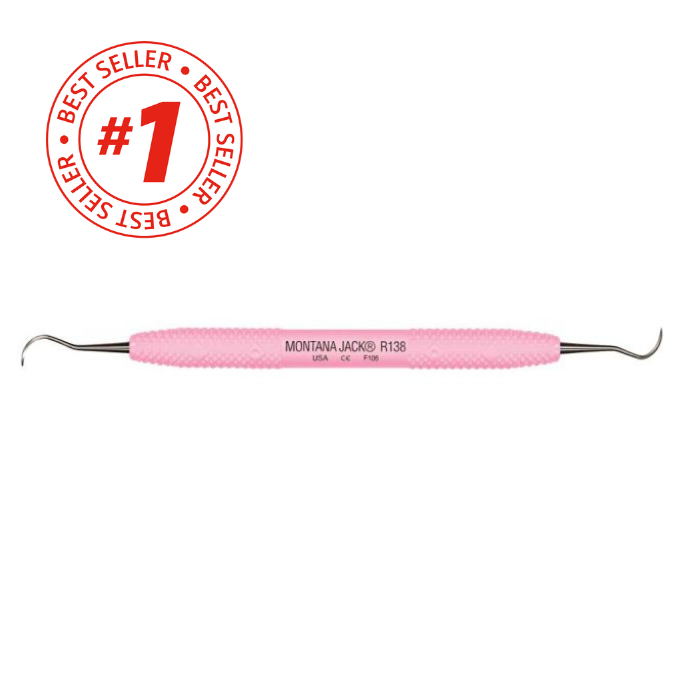 PDT Pink Montana Jack BC Posterior Sickle Scaler - Swallow Dental