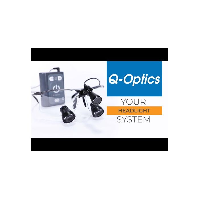 NEW Q Optics Radiant Pure LED Loupes Light Swallow Dental