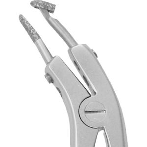 Devemed Telescopic Crown Pliers, Rigid/Movable Tips