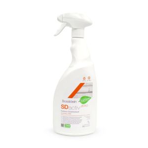 Bossklein SDactiv ZERO Surface Disinfectant Alcohol Free 1 Litre Trigger - Apple