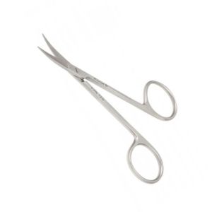 Iris Curved Steel Dental Scissors 11cm