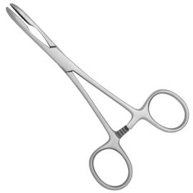 Devemed Dressing forcep "Gross-Maier" 14 cm straight, with ratchet