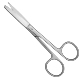 Devemed Operating Scissors, Straight, Blunt-Tipped