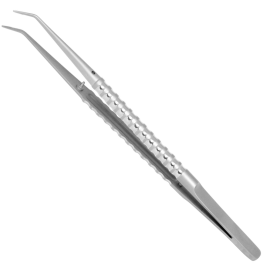 Devemed Atraumatic Cooley Micro Tweezers, Curved