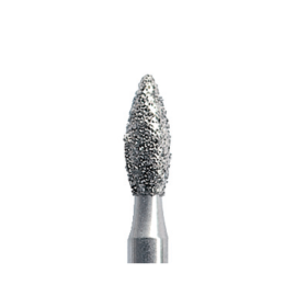 Edenta G368 Pointed Bud Diamond Bur, FG,  2.3mm